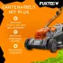 FUXTEC 40V Akku Rasenmäher FX-E2RM43 mit Akkupack, mit Ladegerät