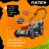 FUXTEC 40V Akku Rasenmäher FX-E2RM43 mit Akkupack, mit Ladegerät