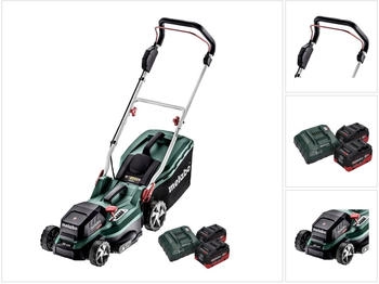 Metabo RM 36-18 LTX BL 36 ( 2x 18 V ) LTX Brushless + 2x Akku 10,0 Ah + Ladegerät