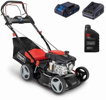 Scheppach Benzin-Rasenmäher RM420AE+ Öl 3,5PS Antrieb + Hybrid-Start