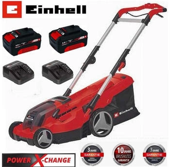 Einhell GE-CM 36/37 Li (2 x Akku 4 Ah + 2 Ladegeräte)