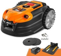 Lawnmaster Vbrm18amidr M&auml;hroboter Ohne Begrenzungskabel F&uuml;r Bis Zu 500m2 2ah