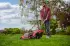 Einhell Cordless 18V Power X-Change 32cm Cutting Width up to 270m² Brushless 27L Collection Basket Near-Edge Mowing Without Battery GE-CM 18/32 C Li BL-Solo