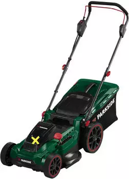 Parkside Akku-Rasenm&auml;her PRMA 40 E3 ohne Akku + Ladeger&auml;t