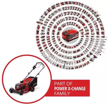 Einhell Akku-Rasenm&auml;her GC-CM 36 46 Li Bl Kit
