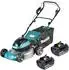Makita DLM 466 F2 Akku-Rasenmäher 36V (2x18V) 46cm Brushless 2x3,0Ah (DLM466F2)