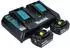 Makita DLM 466 PG2 Akku-Rasenmäher 36V (2x18V) 46cm Brushless, 2x6,0Ah (DLM466PG2)