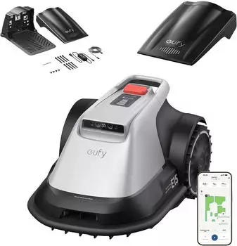 Eufy E15 mit eufy Ladestation-Kombination für Mähroboter E15/E18