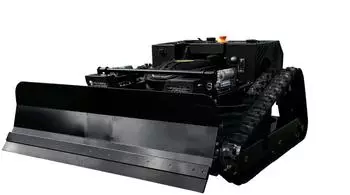 Cartiwell Ferngesteuerter Motor-Rasenm&auml;her CW-500 PLUS Schwarz (18398)