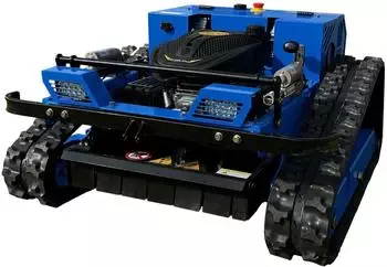 Cartiwell Ferngesteuerter Motor-Rasenm&auml;her CW-500 PLUS Blau (18400)