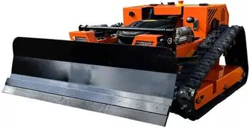 Cartiwell Ferngesteuerter Motor-Rasenm&auml;her CW-500 PLUS Orange (18399)
