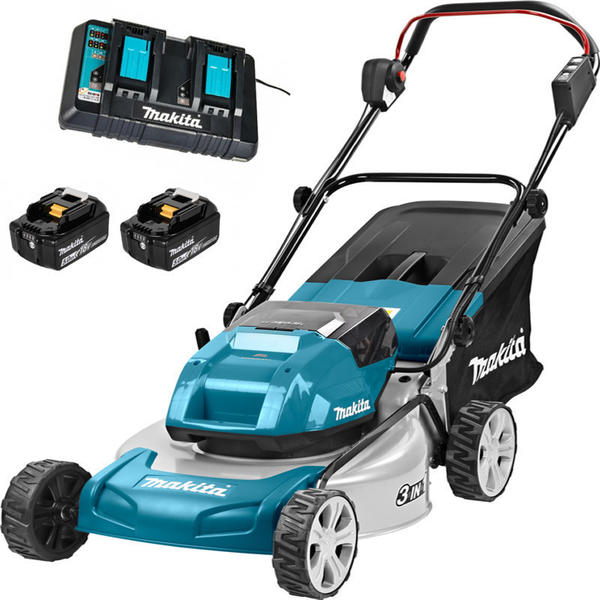 Makita DLM460PT2 (2 x Akkus BL1850B 5,0 Ah + Ladegerät) Erfahrungen