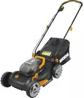 Worx WG743E, WORX WG743E, 500 m&sup2;, 40 cm, 3,8 cm, 8,8 cm, 4 Rad/R&auml;der, Schwarz,