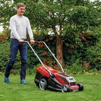 Einhell GE-CM 36/36 Li SET (inkl. 2 Akkus und Ladegerät) – Einhell GE-CM 36/36 Li SET: Der perfekte Akku-Rasenmäher für Ihren Garten
