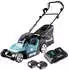 Makita DLM382 PM2 ( 2 x Akku 4 Ah + Doppel-Ladegerät)