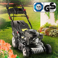 Benzin Rasenm&auml;her Mit Antrieb 3,5kw(4,76ps) Elektrostart 46cm Schnittbreite T&uuml;v 4