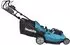 Makita Akku-Rasenmäher 2x18 V 5,0 Ah (2Akkus + Doppelladegerät)