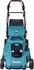 Makita Akku-Rasenmäher 2x18 V 5,0 Ah (2Akkus + Doppelladegerät)