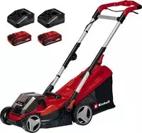Einhell Akkurasenm&auml;her "Einhell Power X-Change RASARRO 36/34" mit 2x Akku 18V/3,0Ah