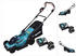 4 Ah, mit 2 Akkus, mit Ladegerät: Makita DLM330