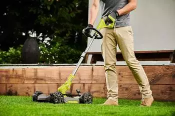 Ryobi RY18LMC30A-0 18V (ohne Akku und Ladegerät) – Leichtgewichtiger Helfer für ermüdungsfreies Mähen