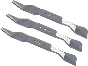 PerfektGarten Rasenmähermesser 3 x 94 cm für Husqvarna Rider R213 R214 R215 R216 R316 R318 R320 AWD