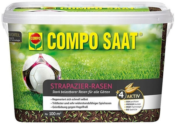COMPO Strapazier-Rasen 2 kg für 100 m²