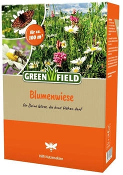Greenfield Blumenwiese Samen-Mix aus Blumen, Kräutern und Gräsern 1 kg