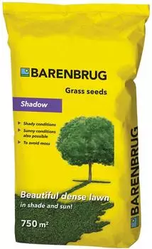 Barenbrug Shadow&Sun Grass 15 kg dichter dunkelgrüner Rasen für Sonnenschutz
