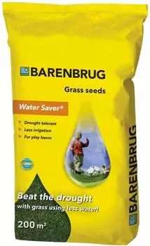 Barenbrug Gras Wassersparer 5kg für trockene Gebiete Beschichtete Samen