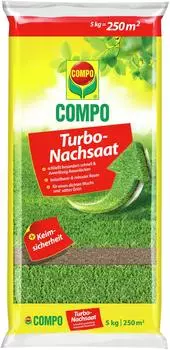 COMPO Turbo Nachsaat 5kg für 250m²