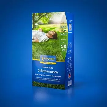 Kiepenkerl Premium Schattenrasen für Trockenlagen 1 kg für 50 m²