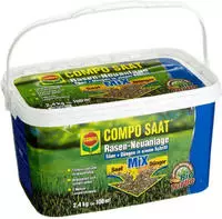 Compo 10266, COMPO SAAT Rasen-Neuanlage-Mix f&uuml;r 100 m&sup2; - 2,2 kg, Grundpreis:...