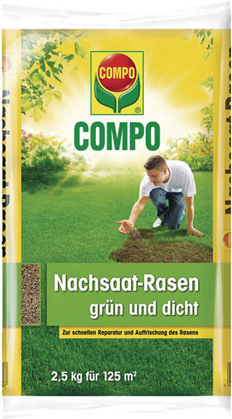 COMPO GmbH COMPO Nachsaat-Rasen - 2,5kg für 125m²