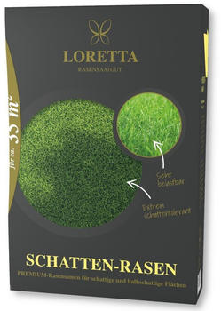 Loretta Schatten-Rasen Premium-Rasensamen 0,6 kg 33 m²