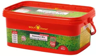 Wolf-Garten Premium-Rasen mit Starter-D&uuml;nger L 50 SM