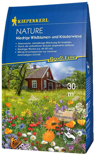 Kiepenkerl Nature Niedrige Wildblumen- und Kräuterwiese 250 g 30 m² (663800)