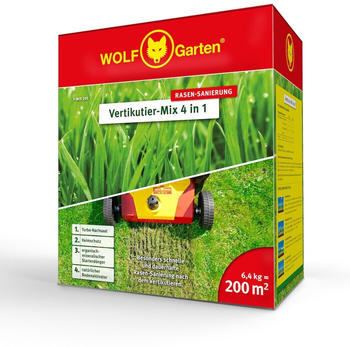 Wolf-Garten Rasensamen Vertikutier-Mix 4 in 1 6,4 kg