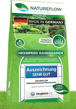 Natureflow Rasensamen schnellkeimend 10kg