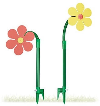 Relaxdays Sprinkler Blume 2er Set (10023168)