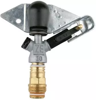 Perrot Kreisregner 1" AG, 5.0mm, schwarz/silber (ZE30RFF)