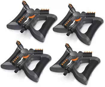 Brandson Kreisregner 360° 3 Arm 4er Set bis 314 m² 10 m
