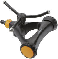 Fiskars Wirbelsprinkler Metall mit R&auml;dern (1023657)