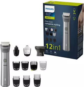 Philips All-in-One Trimmer Series 5000 MG5940/15 – Vielseitige Aufsätze für jede Anwendung