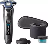 Philips Elektrorasierer "Shaver Series 7000 S7887/55" Reinigungsstation ausklappbarer