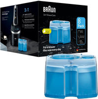 Braun 3-in-1 ShaverCare Reinigungskartuschen f&uuml;r Reinigungsstationen, Hygienische