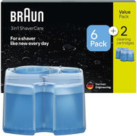 Braun Rasierer Reinigungsstation Nachf&uuml;llkarton 8er Pack CCR6+2 1 St