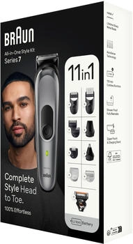 Braun All-in-One Style Kit Series 7 MGK7440 space grey – Braun All-in-One Style Kit Series 7 MGK7440 space grey - Präzise Bartpflege für anspruchsvolle Männer