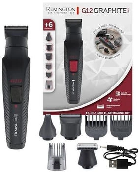 Remington G12 Graphite Series 12in1 Multi-Grooming Kit PG2120