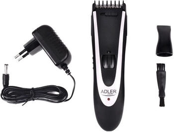 Adler Trimmer + Haarschneider, AD 2818 Hair clipper, Stainless steel, 18 different cut lengths